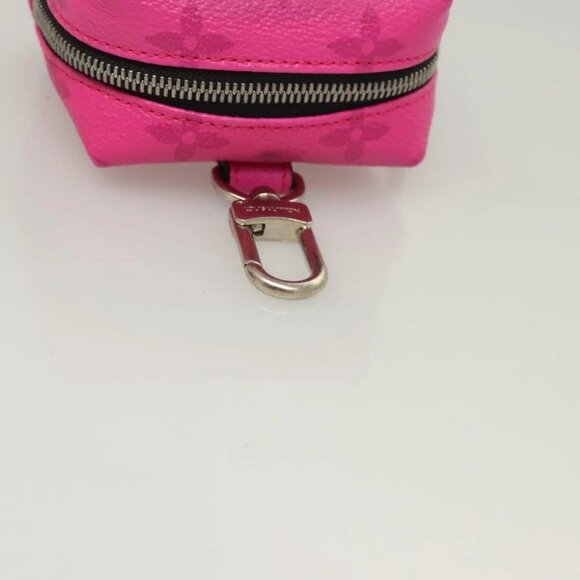 LOUIS VUITTON Taigalama Porte Cles Charm Fuchsia - Picture 11 of 16